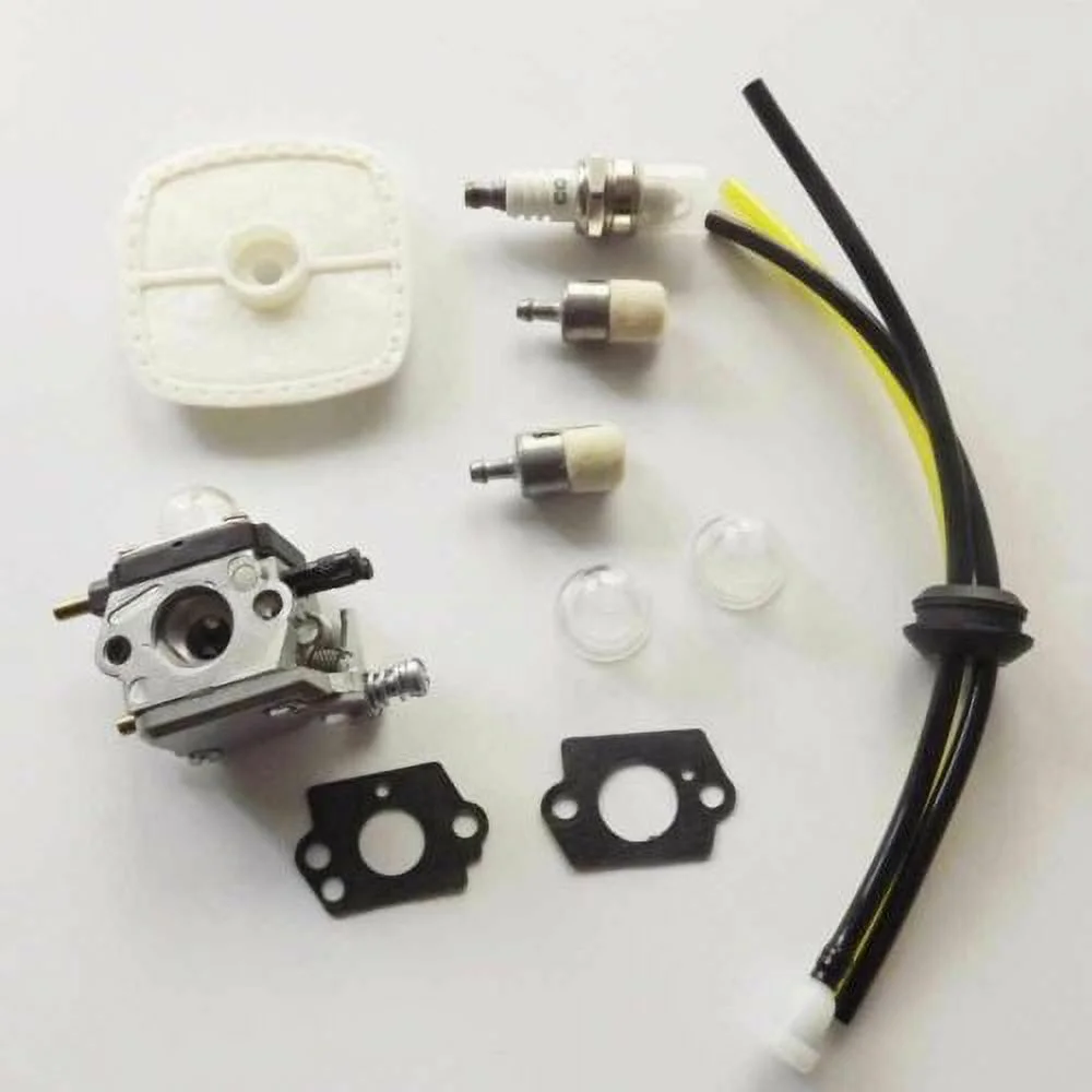 KingFurt Carburetor Fuel Line Kit For Mantis Tiller Carburetor Zama C1U-K54A 7222 Carb Us