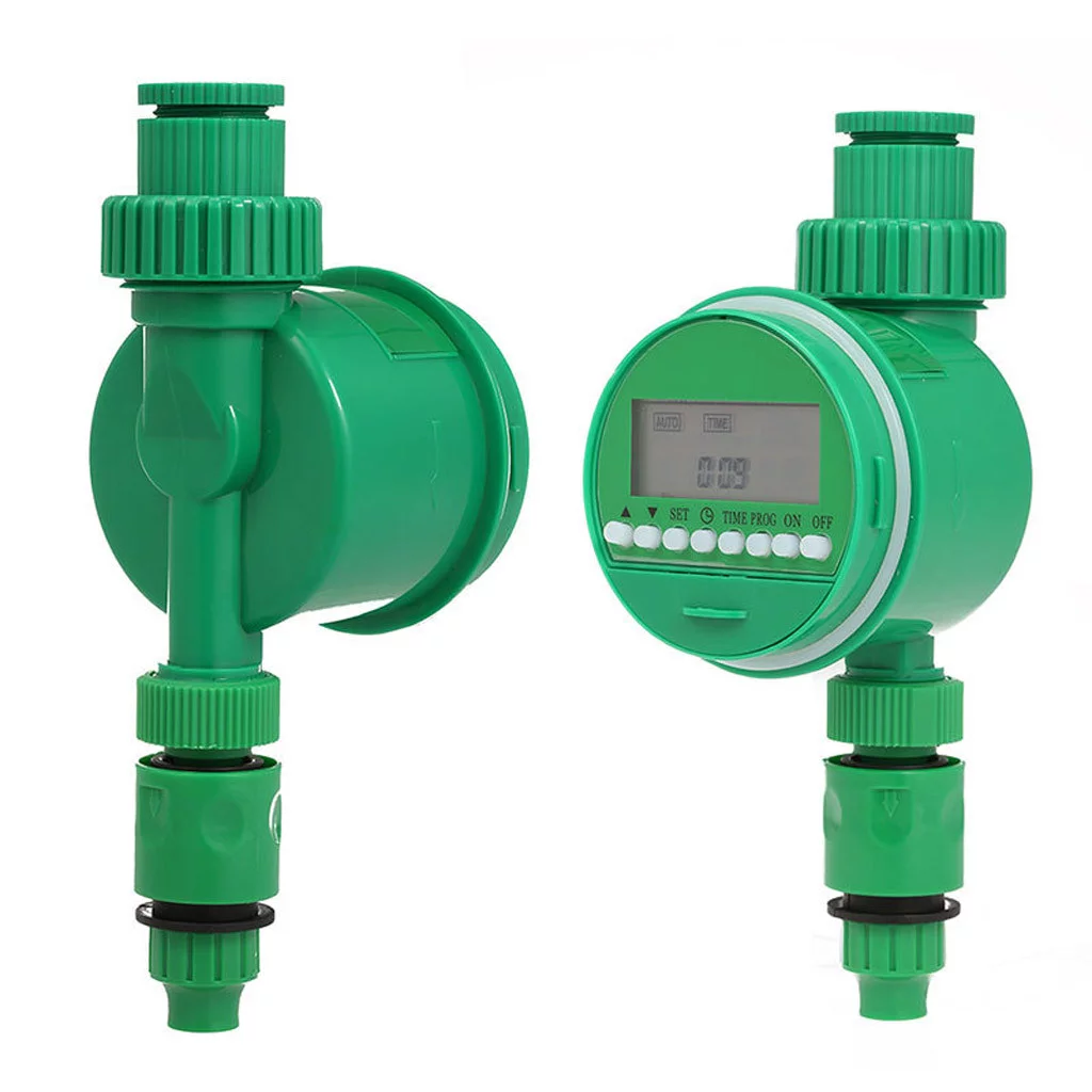 BNNG Sprinkler Timer Outdoor , Water Timer for Garden Hose Faucet Timer, Programmable Watering Irrigation Timer Garden Watering Timer Ball Valve Automatic Home Electronic Water Irrigation Time