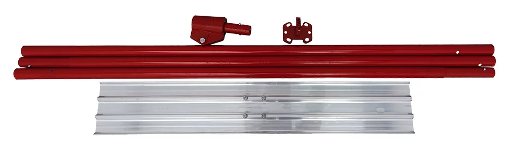 INTBUYING Concrete Trowel Finishing Cement Pavement Push Pull Tools Smooth Finish Trowel Stainless Steel 47.2Inch