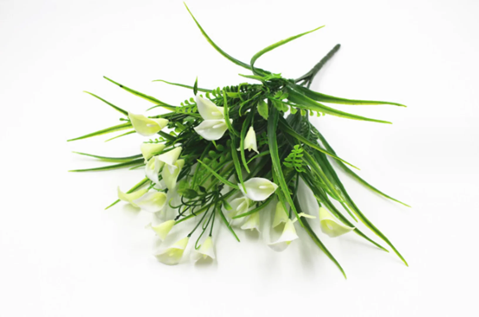 Namzi -a 6pcs Calla Lily Flower Artificial Flowers, Fake flowers, Flores Artificiales Para, Wedding Decor