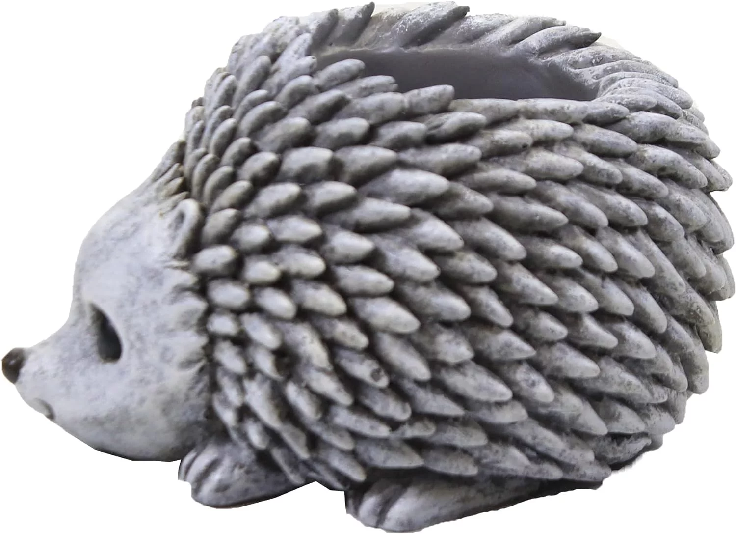 12510 Mini Hedgehog Pudgy Planter, 3-Inches Height, Resin And Stone Mix