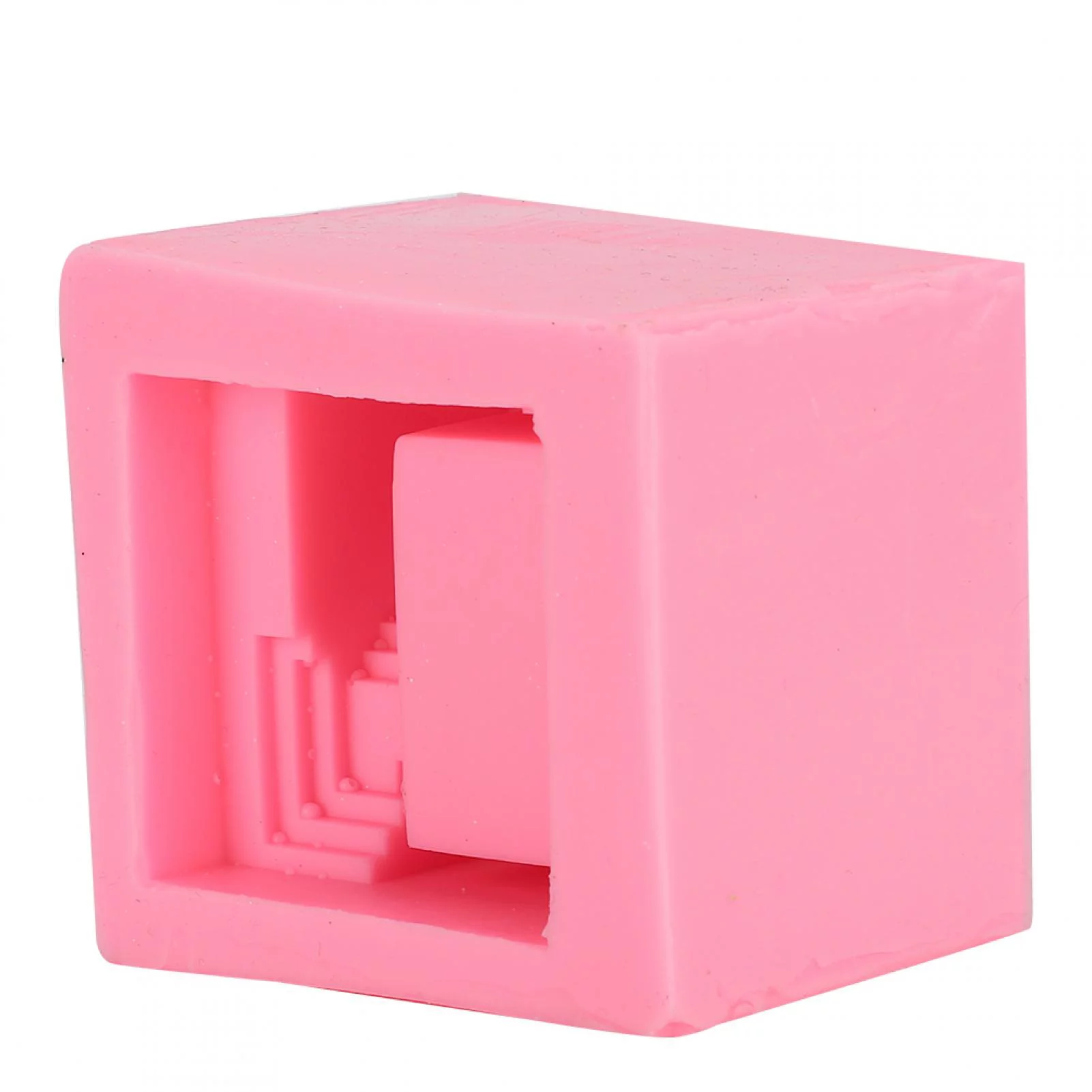 Silicone Mold,Delaman Unique House Shape Silicone Mold Cake Soap Flower Pot Concrete Molds Household DIY Accessories(BK2081)