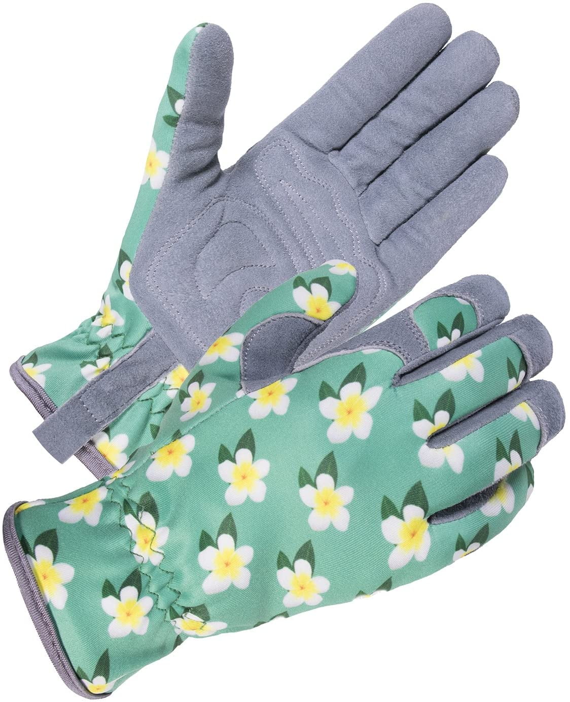 Women's Thorn Proof Deerskin Suede Leather Gardening Gloves (SD6611LL)