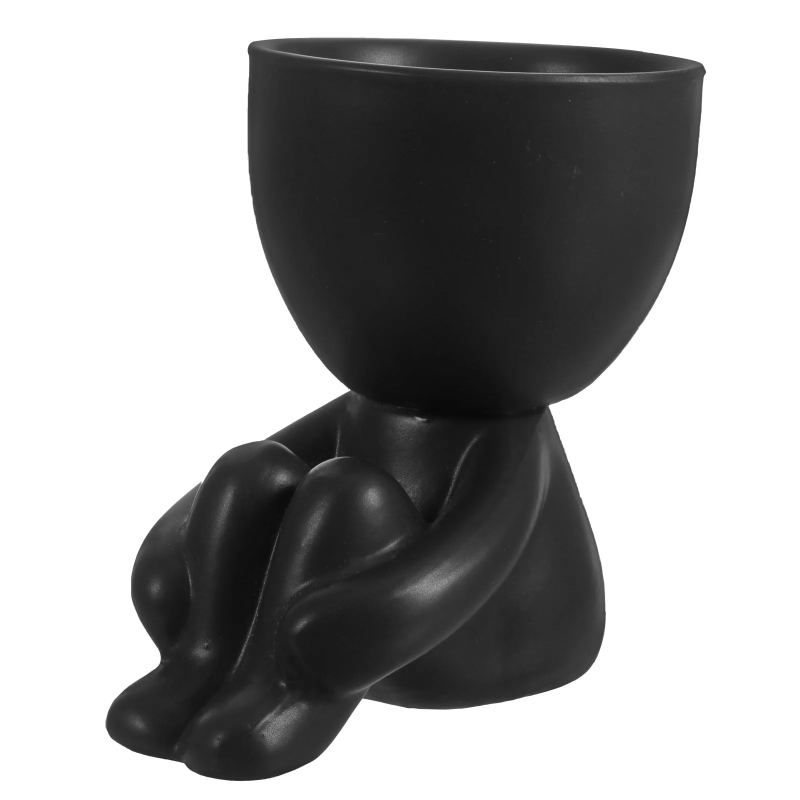 Guichaokj Ceramic Flower Holder Plant Storage Container Flower Pot Creative Flowerpot