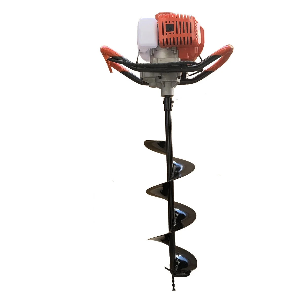 ECUTEE Gas Powered Fence Post Hole Digger 52cc Earth Auger Digger with 8