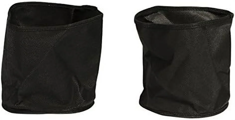 Plant Pots for Pond and Water Garden, 8-inch x 6-inch, Black, 2-Pack | 98502