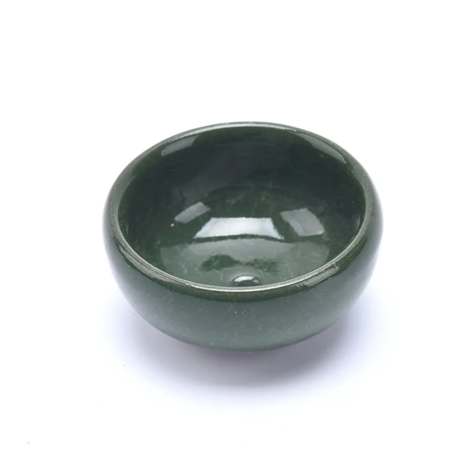 Cute Mini Ice-Crack Glaze Flower Ceramics Succulent Planter: Unique Garden Flowerpot for Office Decor and Plant Pot