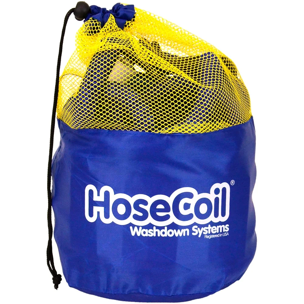 HoseCoil HCE75K 75' Blue Expandable Hose Kit w/ Nozzle & Bag