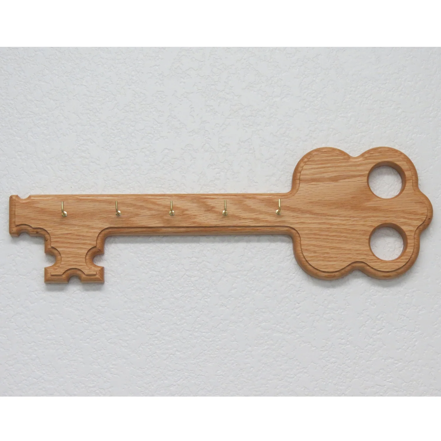 Wooden Mallet Valley Series 18'' x 5.75'' x 0.75'' Key Holder