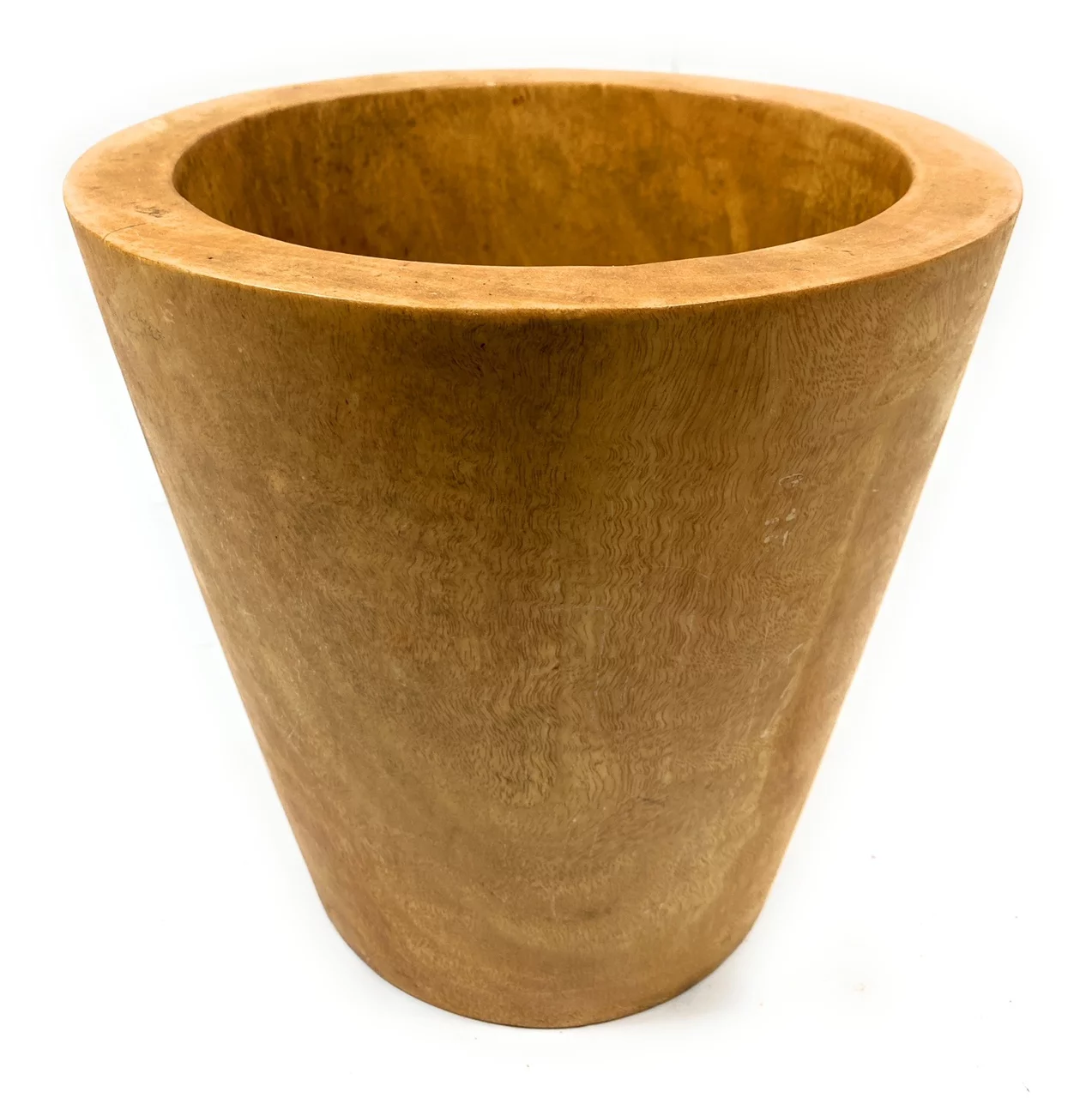 Decorative Teak Pot 12