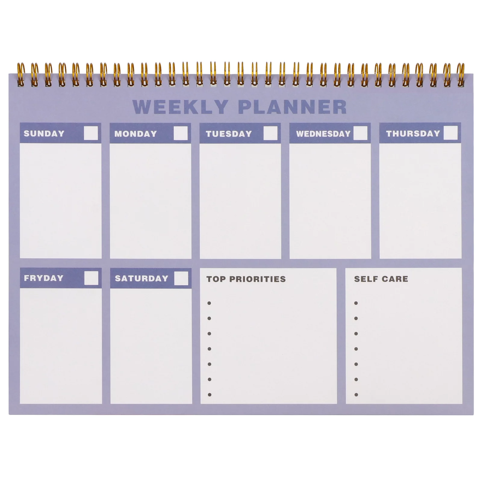 Skycase Weekly Planner Notepad,Undated Planning Pad with Daily Schedule,50 Sheets Weekly Calendar Notepad for Work,Office, Home,Undated Weekly to Do List Notepad Daily Tasks, Checklist,Schedule