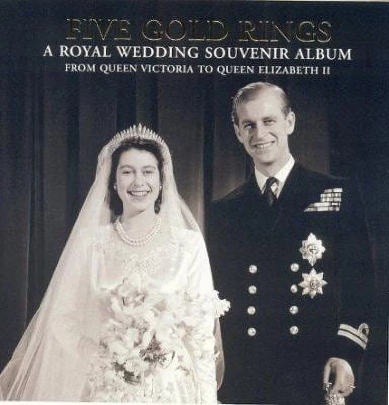 Pre-Owned Five Gold Rings: A Royal Wedding Souvenir Album from Queen Victoria to Queen Elizabeth II (Hardcover) 1902163710 9781902163710