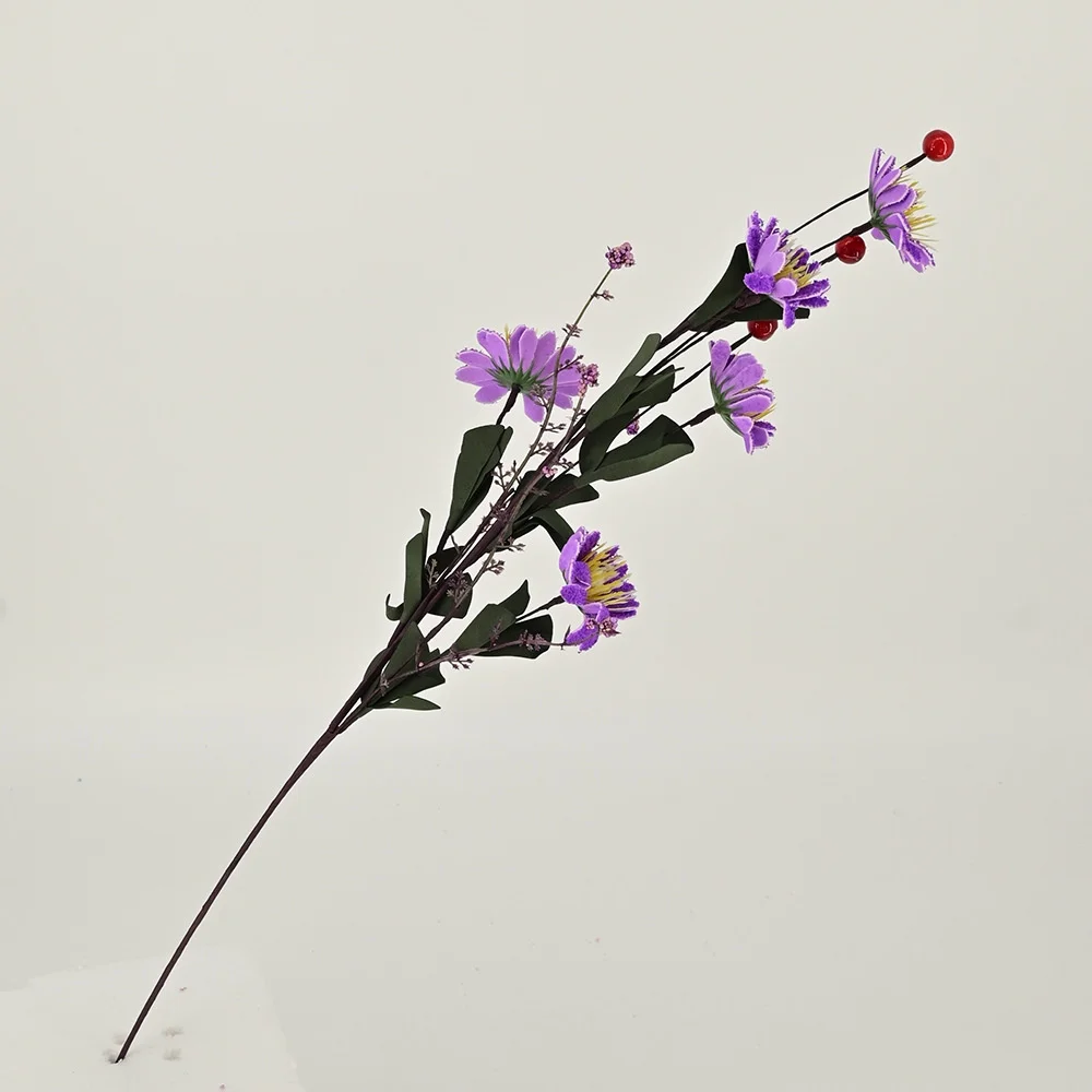 Peony Flower Simulation False False Flower New Living Room Putting Table Flower Pot Flower Flower Flower Beast Powder Butterfly Flower