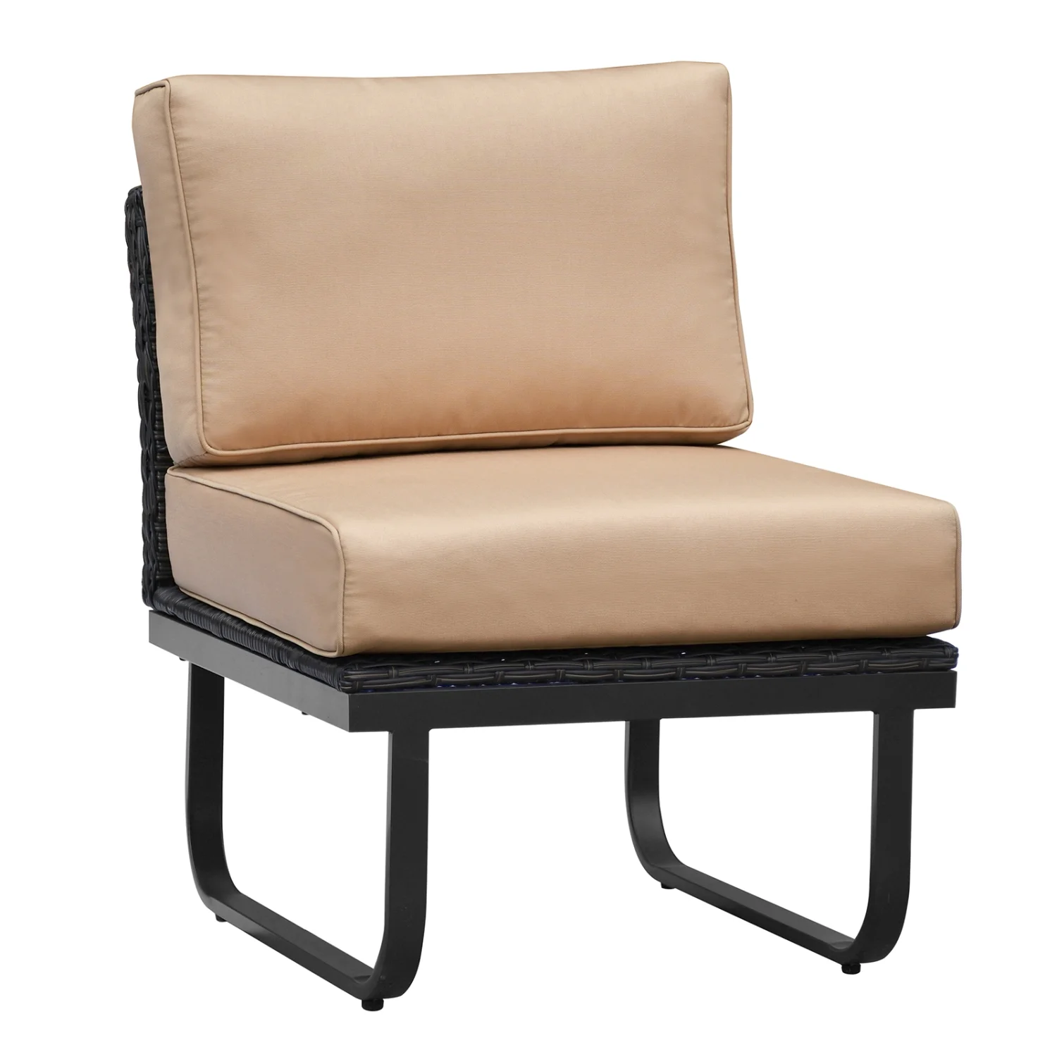LEIYEHOOM Outdoor Armless Chair