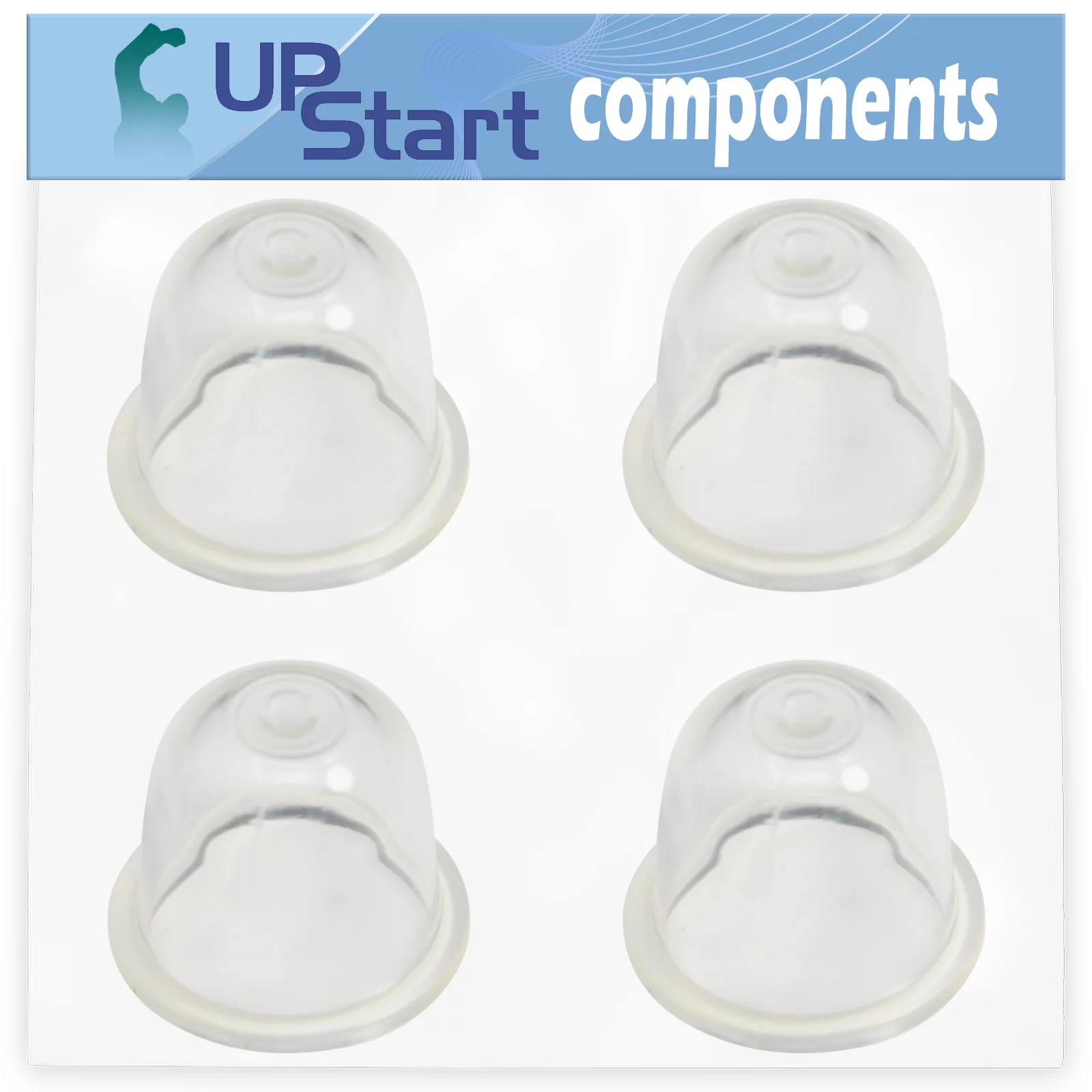 4-Pack 188-12-1 Primer Bulb Replacement for Husqvarna 26 H (1993-01) Hedge Trimmer - Compatible with 531002436 12318140630 Purge Bulb