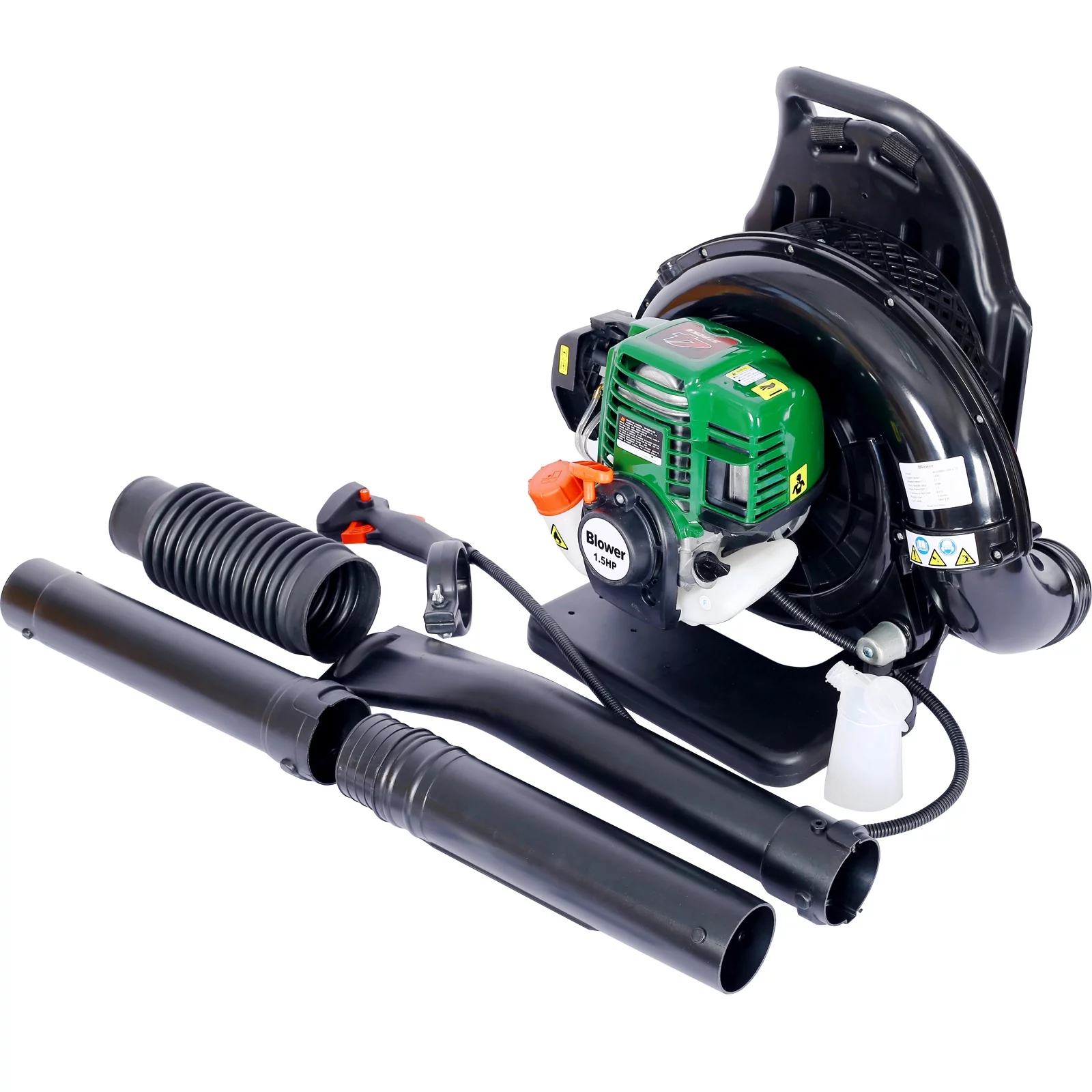 Dcenta 4-STROKE BLOWER,GAS 37.7cc,1.5HP 580CFM ,super weight 16.5lbs
