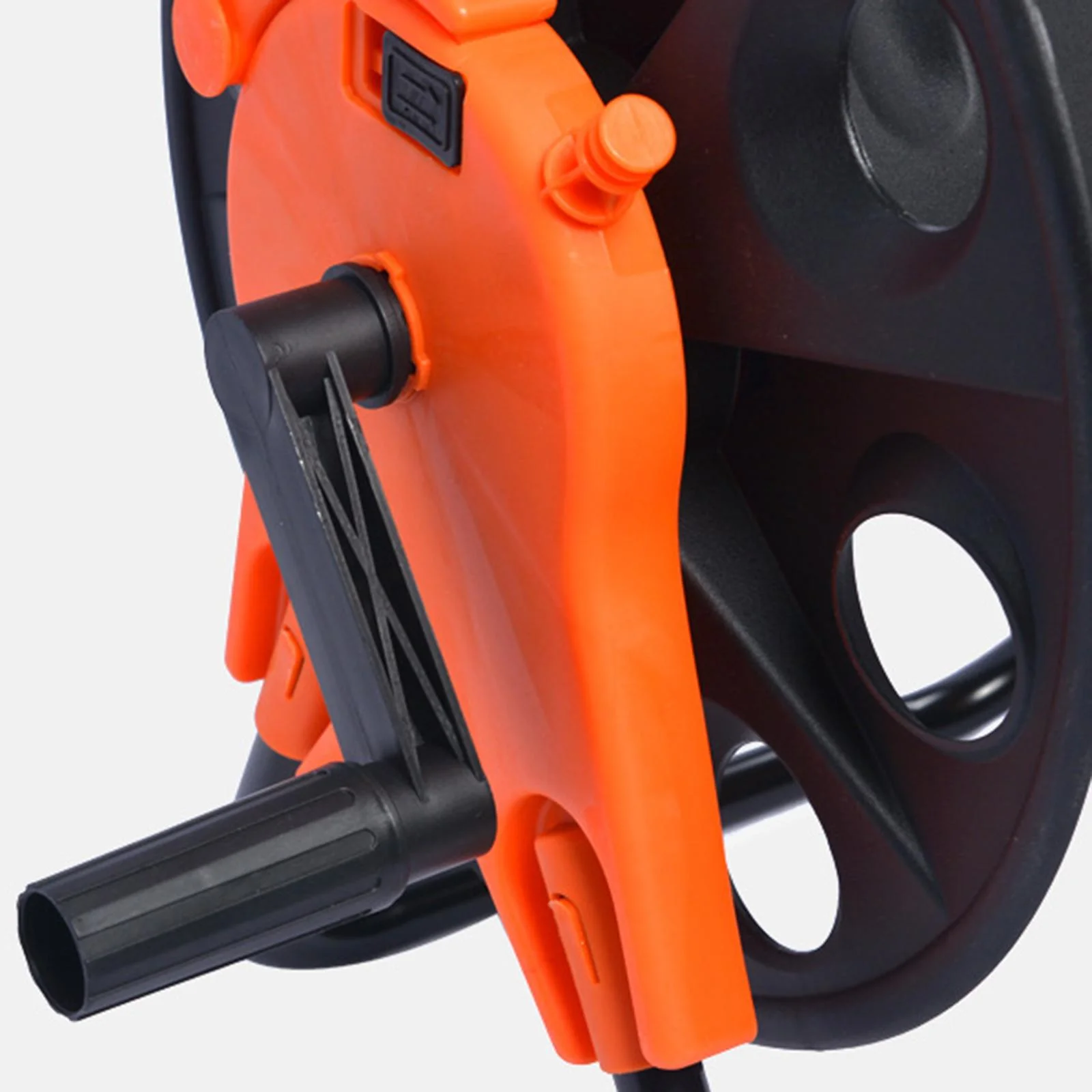 Gazechimp Hose Reel Cart Gardening Tool Pipe Organizer for Patio Outdoor Cleaning Farm