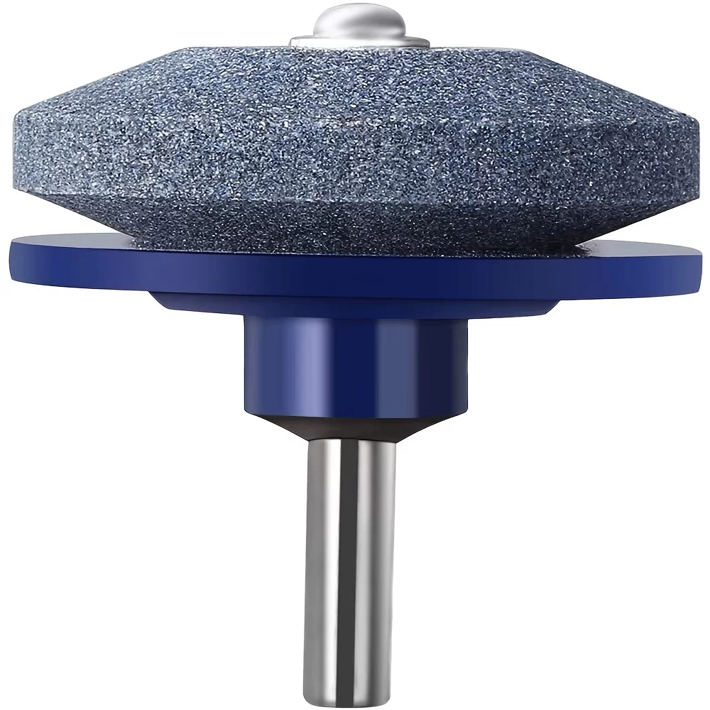 Upgrade Your Lawn Mower with This Electric Knife Sharpening Stone - Wear-resistant Sander Head Included!