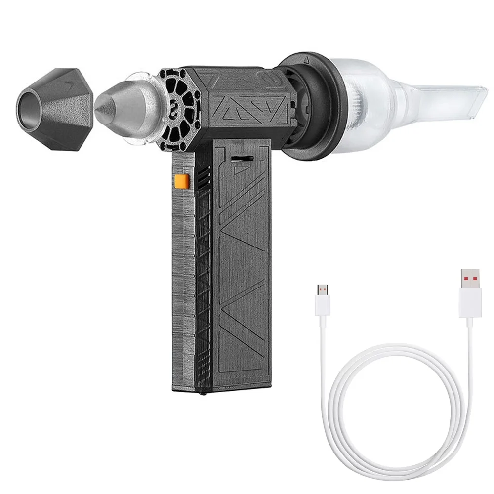 Anself Turbo Violent Fan 130000 RPM Rechargeable Blower Ultra Fast Airflow for Efficient Cleaning