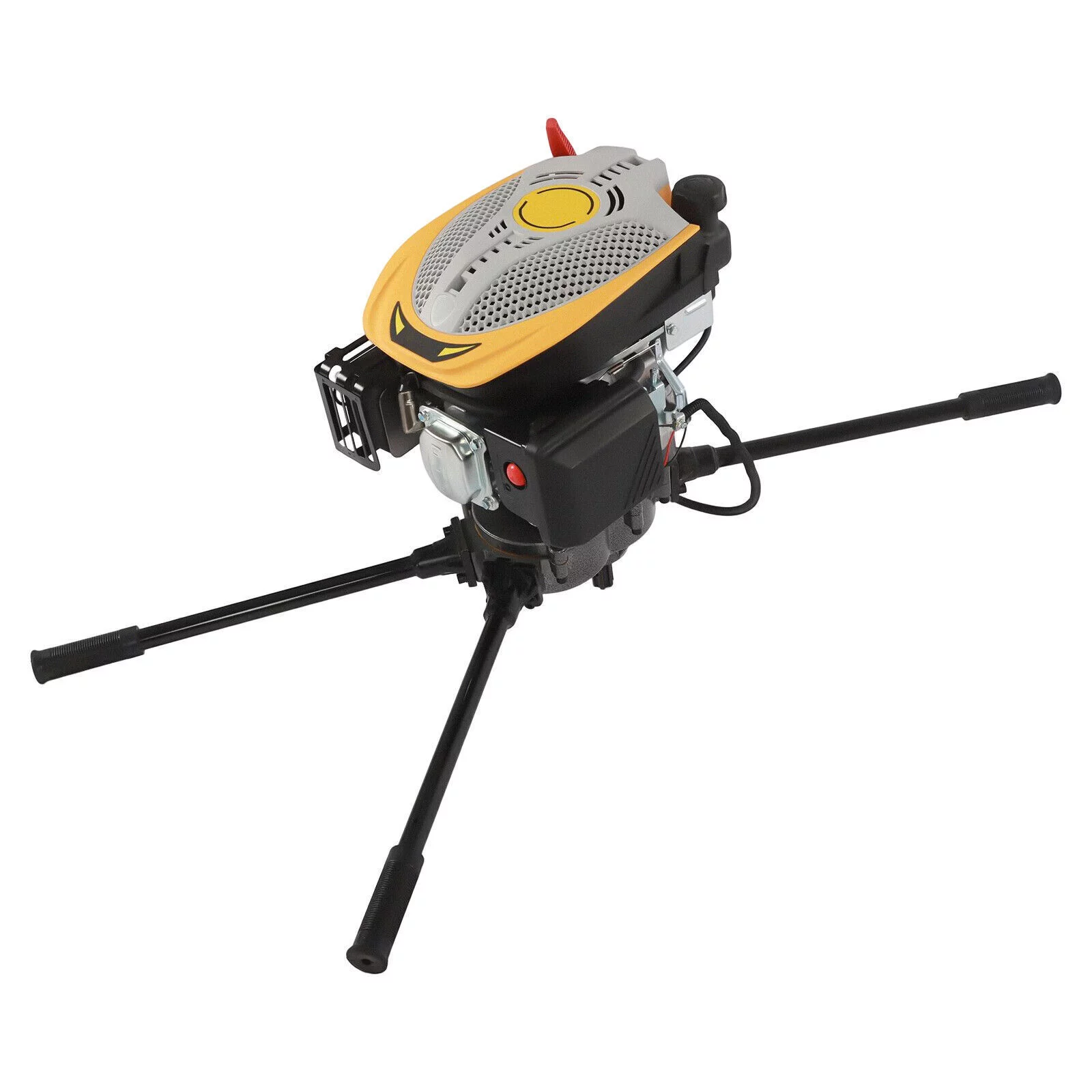 DENSET 4-Stroke 173cc 8HP 2 Men Big Power Post Hole Digger Auger Ground Drill Engine