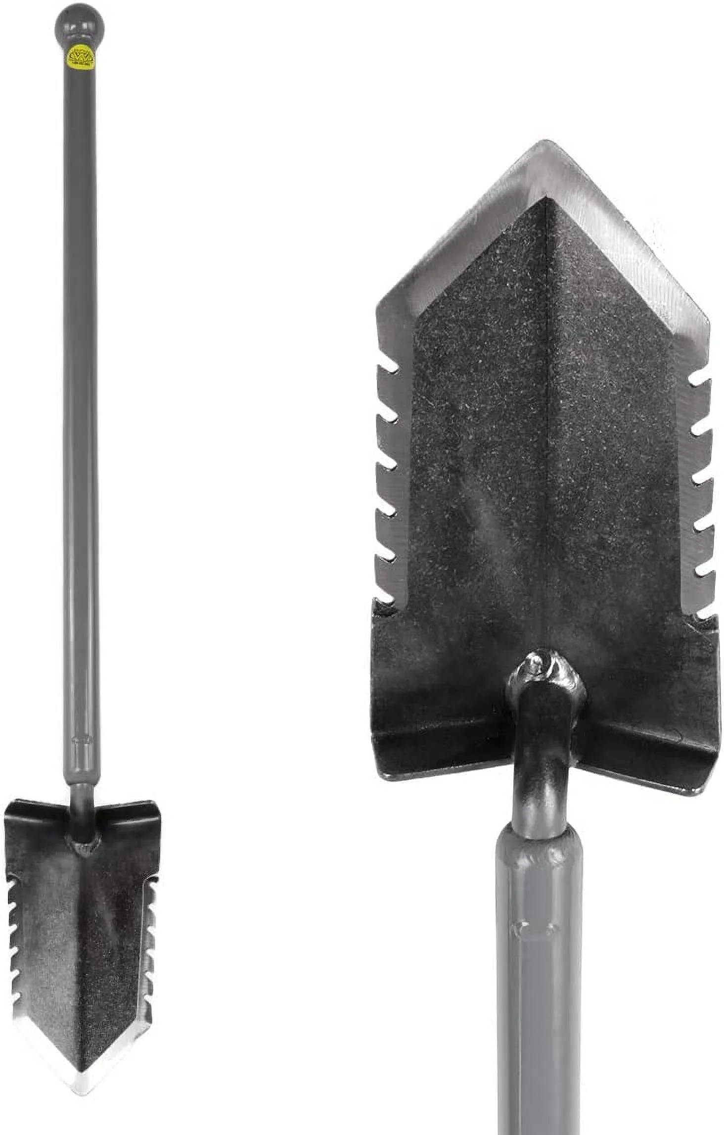 Lesche Sampson Pro-Series Ball Handle Shovel with Double Serrated Blade