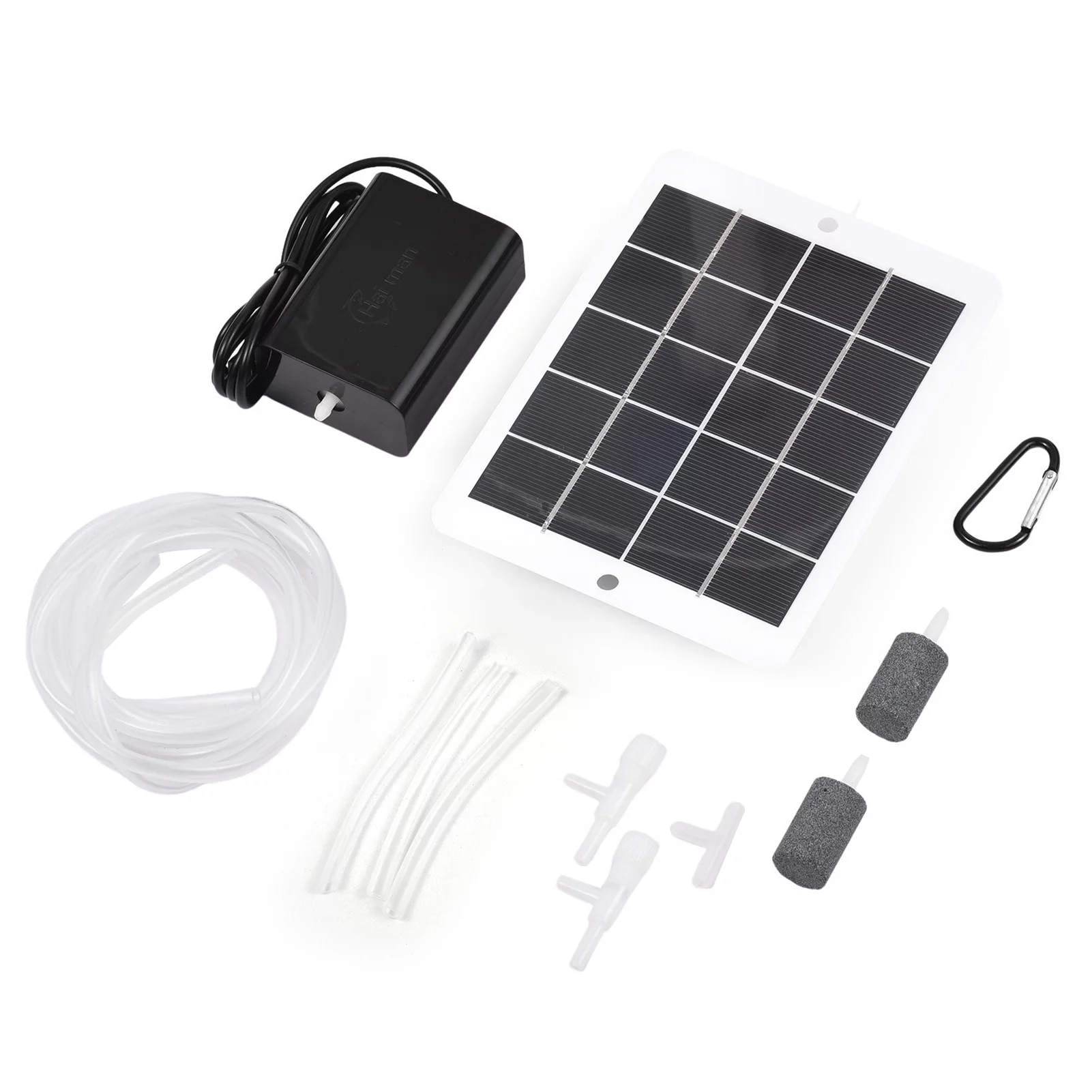 Oxygenation pump,Panel Pipe 2 Pump Kit Fish With 3w 5v Pump With 3w Aerator Solar Air 3w 5v Solar Fish Aerator 5v Solar Panel Kit Fish Air Bubble Stones 2 Air Bubble Air Pump Laoshe