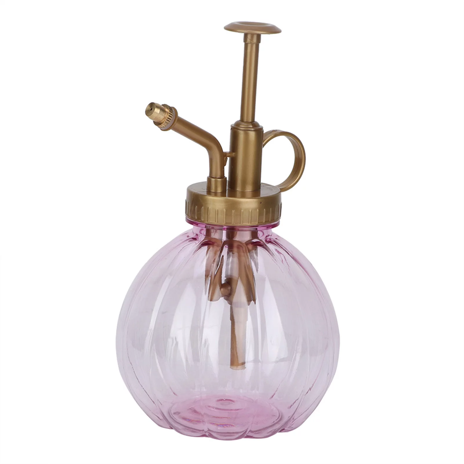 Watering Kettle 350ML Portable Retro Plant Water Spray Pot Garden Tool Bottle Nozzle Kettle(Pink Purple)