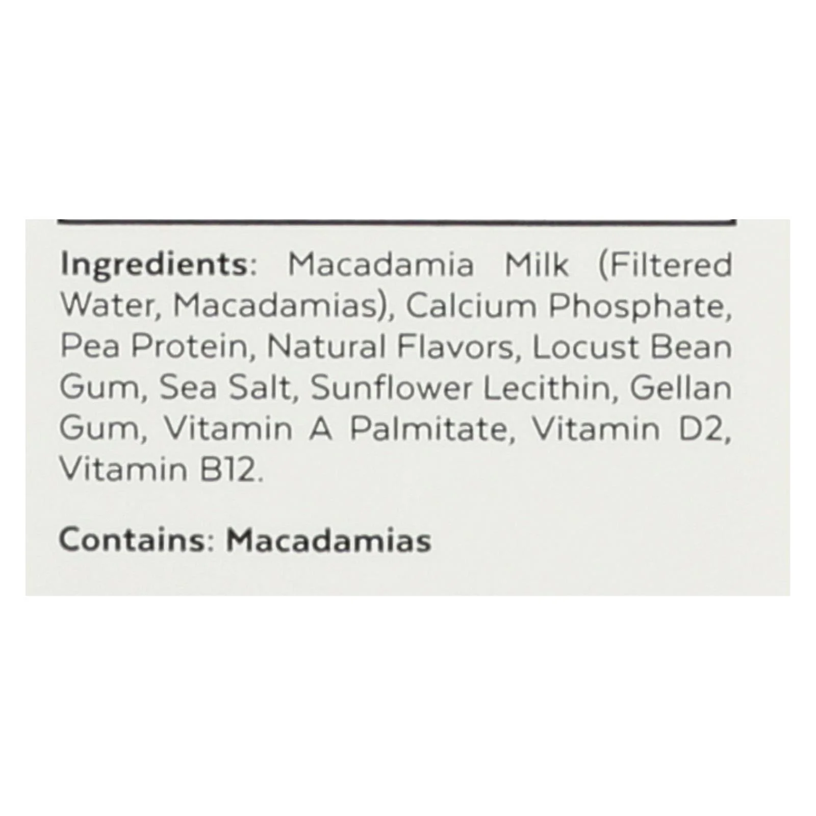 Milkadamia Unsweetened Vanilla Macadamia Milk, 32fl oz (Pack of 6)