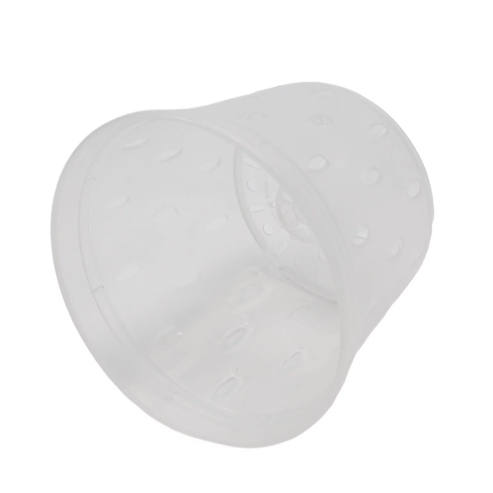 5Pack Pots 5inch Plastic Clear Orchid Pots with Holes Plastic Flower