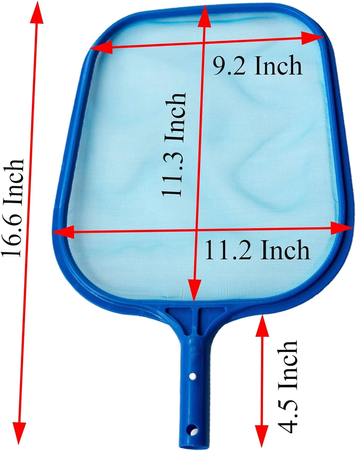 Spa, Hot Top, Fountain, Pond Fine Mesh Leaf Skimmer Rake Net, Ideal For Removing Leaves & Debris In In-Ground And Inflatable Above Ground Pool
