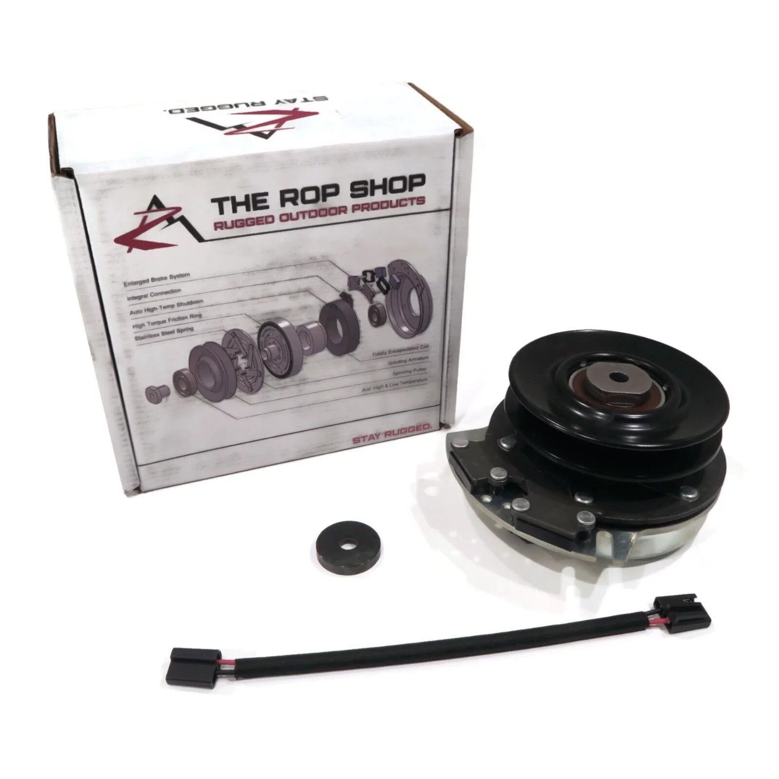 The ROP Shop | Electric PTO Clutch for AYP, Sears, Craftsman, Keys 287301, 505287301 Lawn Mower
