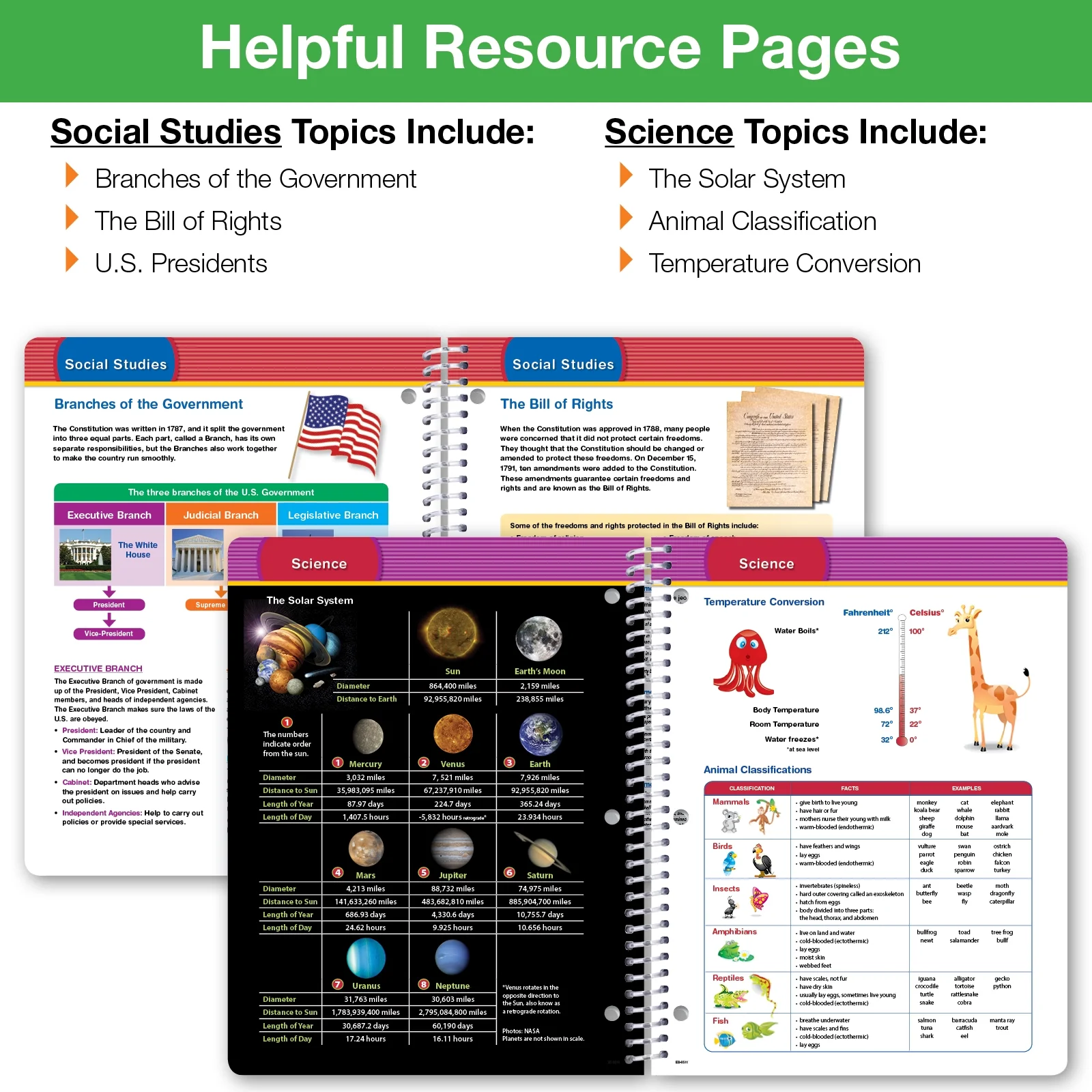 Global Datebooks Dated Elementary Student Planner for Academic Year 2024-2025 Includes Ruler/Bookmark and Planning Stickers (August 2024 through June 2025, Block Style - 8.5