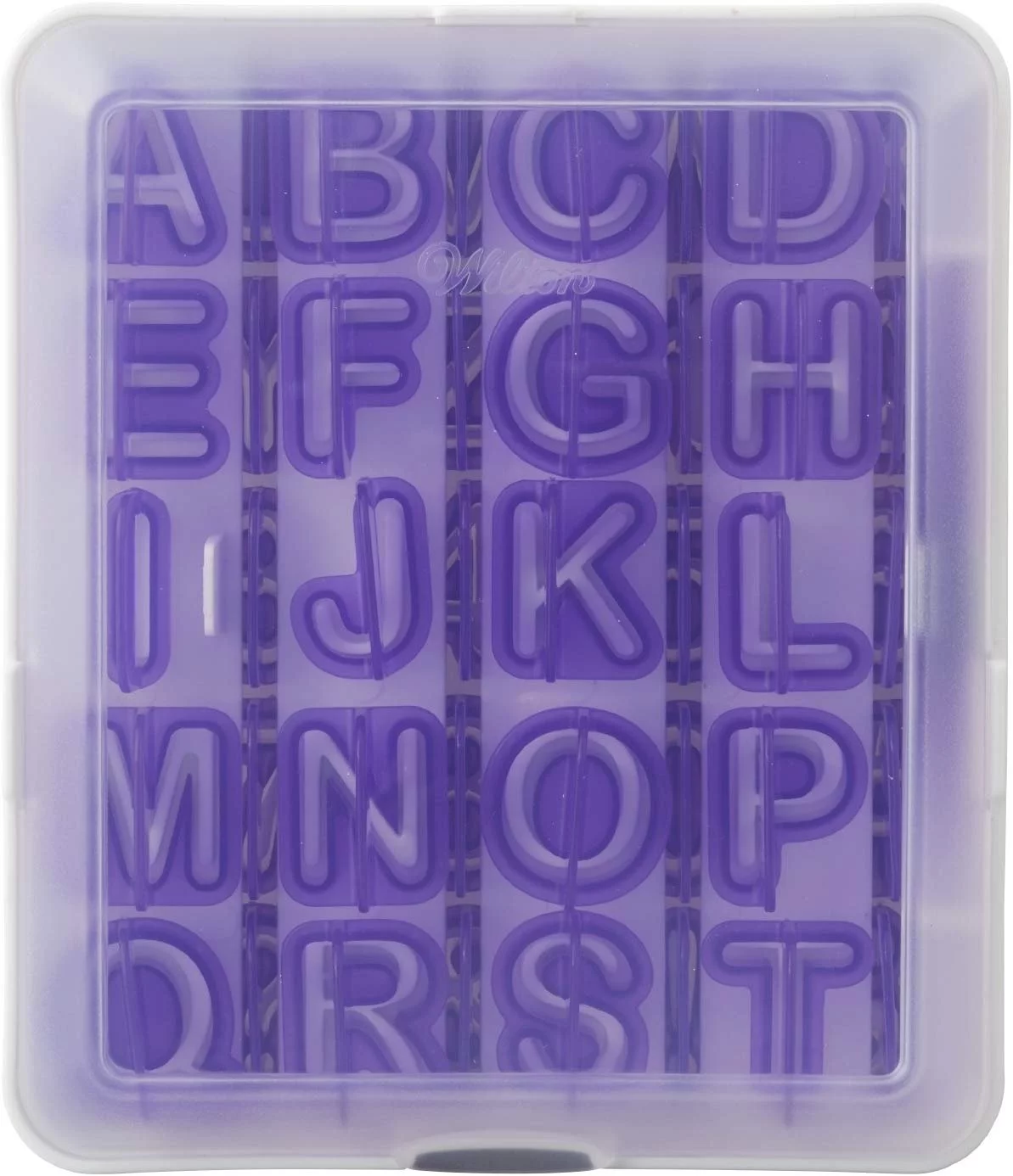 Wilton Fondant Letter & Number Cutters Set, 42-Piece Set