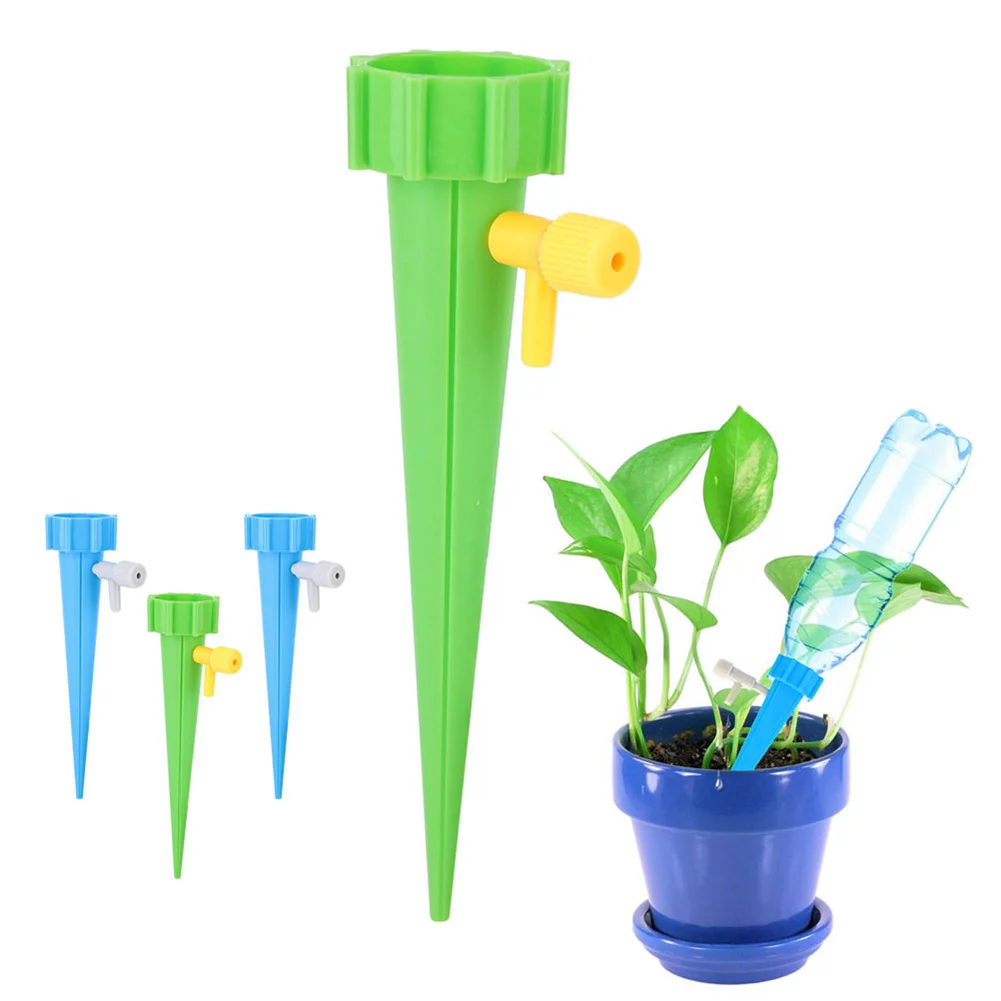 Adjustable Irrigation Tool 6PCS Garden Plant Self Watering Adjustable Stakes Automatic Spikes Irrigation System Tool