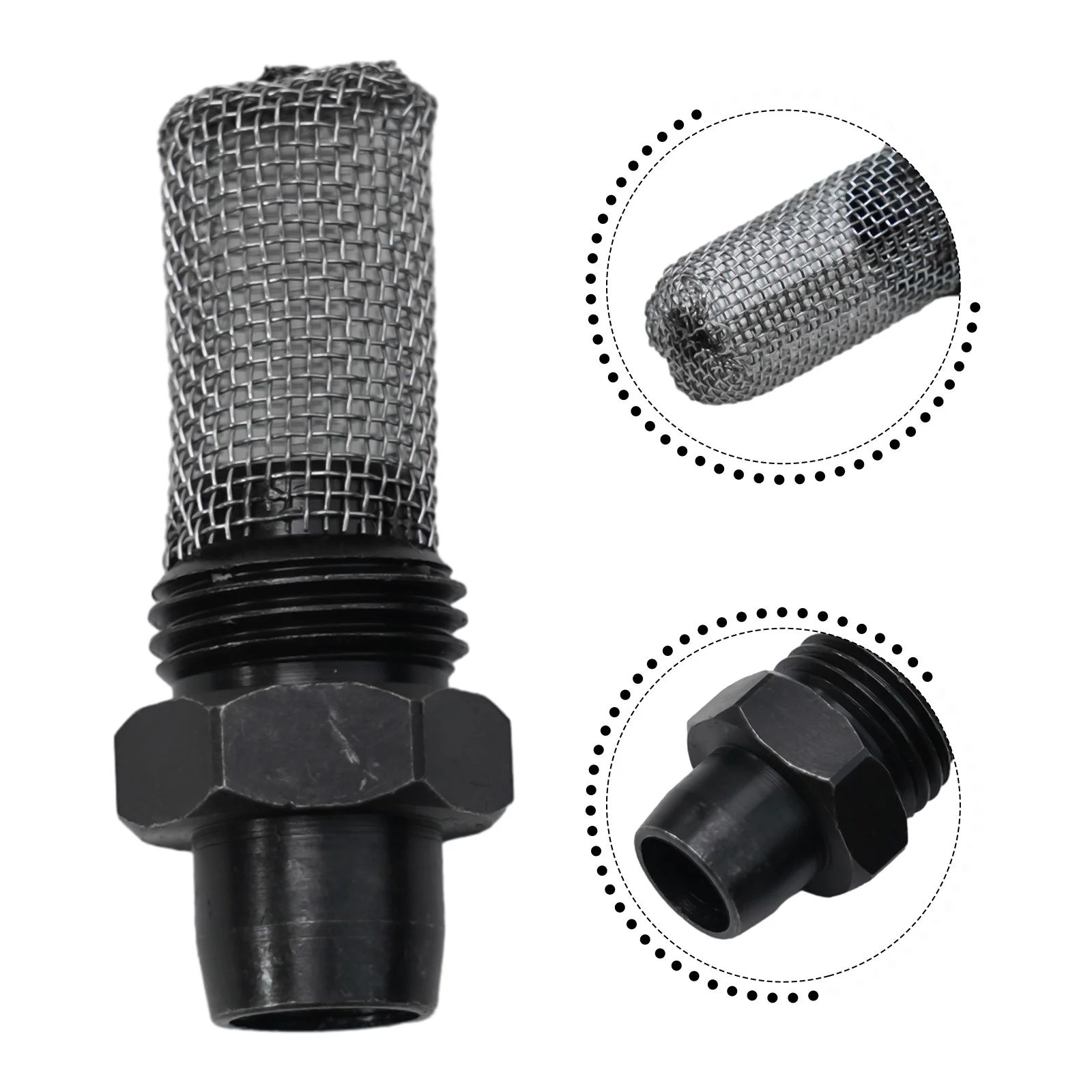 2pcs 4229-140-6905 Muffler Stub for Stihl BG55 BG56 BG85 BG86 BR200 SH85 SH86