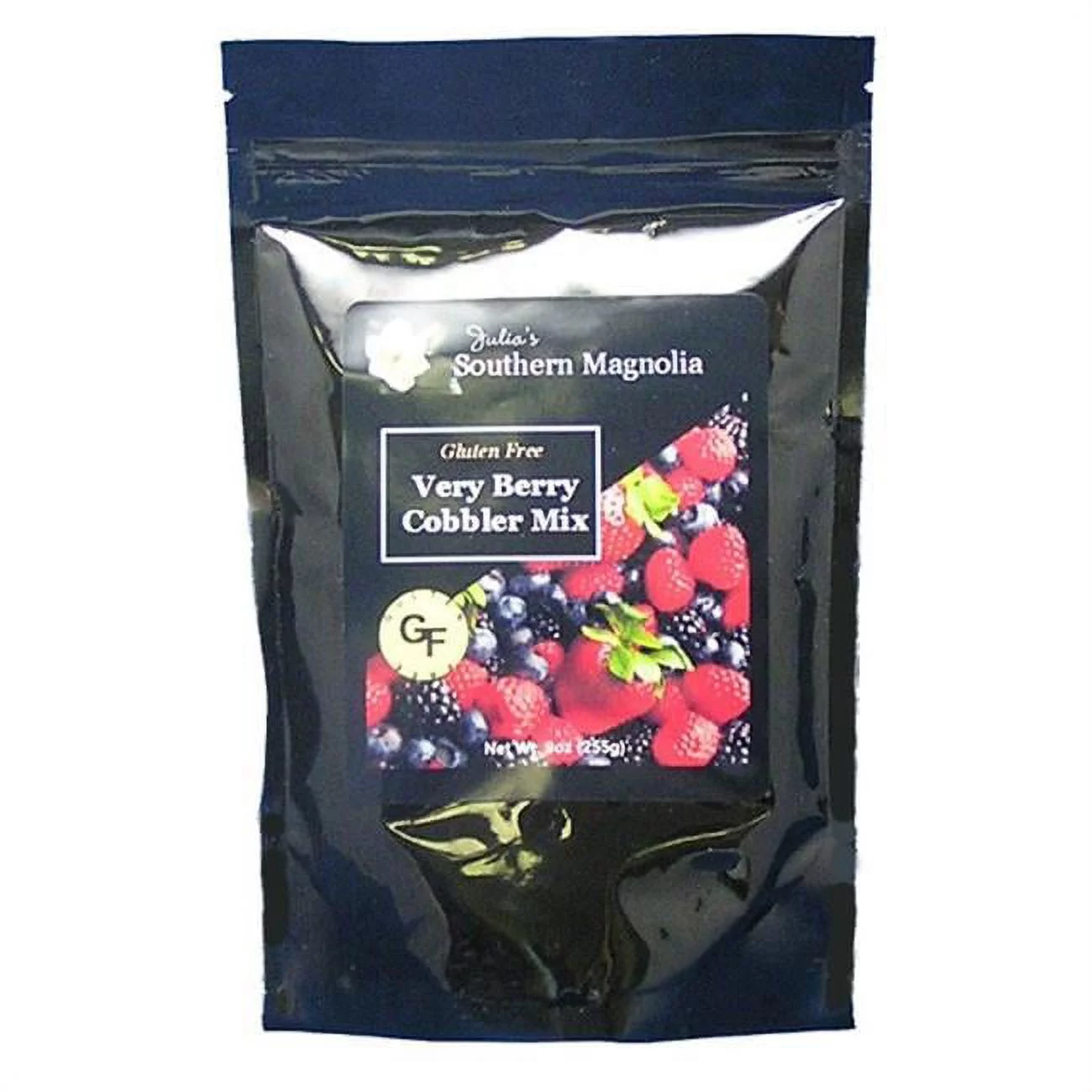 Julias Southern Magnolia  Gluten Free Berry Cobbler Mix 9oz, Pack of 4