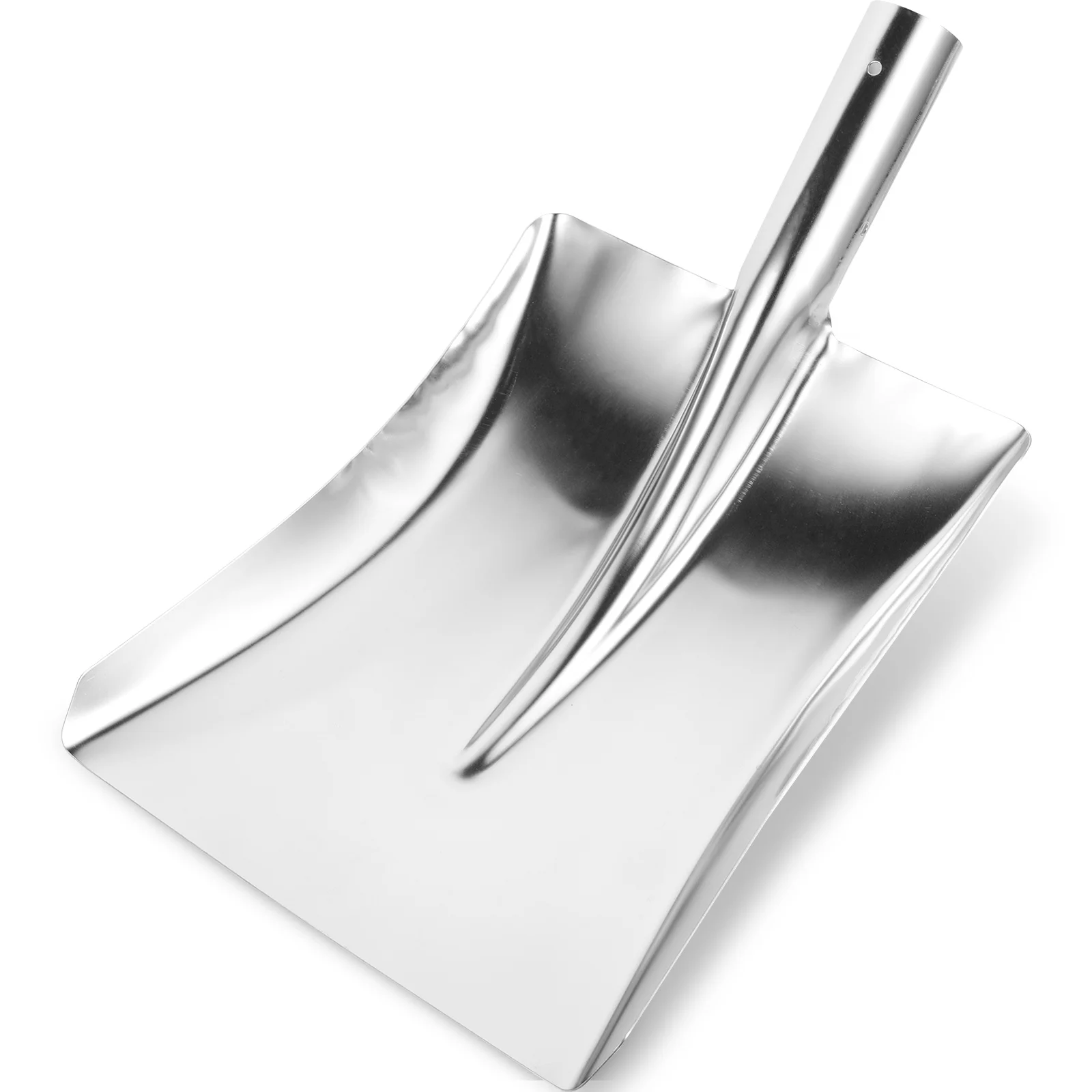 Zonh Stainless Steel Square Shovel Head for Gardening and Fireplace