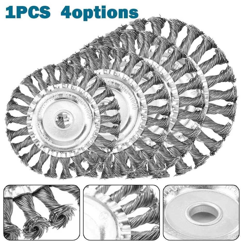 Steel Wire Trimmer Head Grass Eater Brushcutter Wheel Removal Lawnmower Tool
