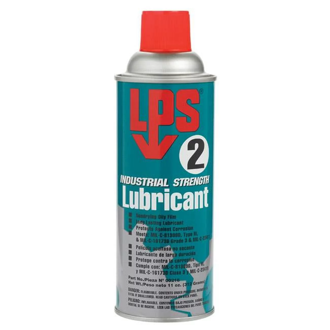 ITW Pro Brands LPS 2 Industrial-Strength Lubricant, 11 oz, Aerosol Can - 12 CN (428-00216)