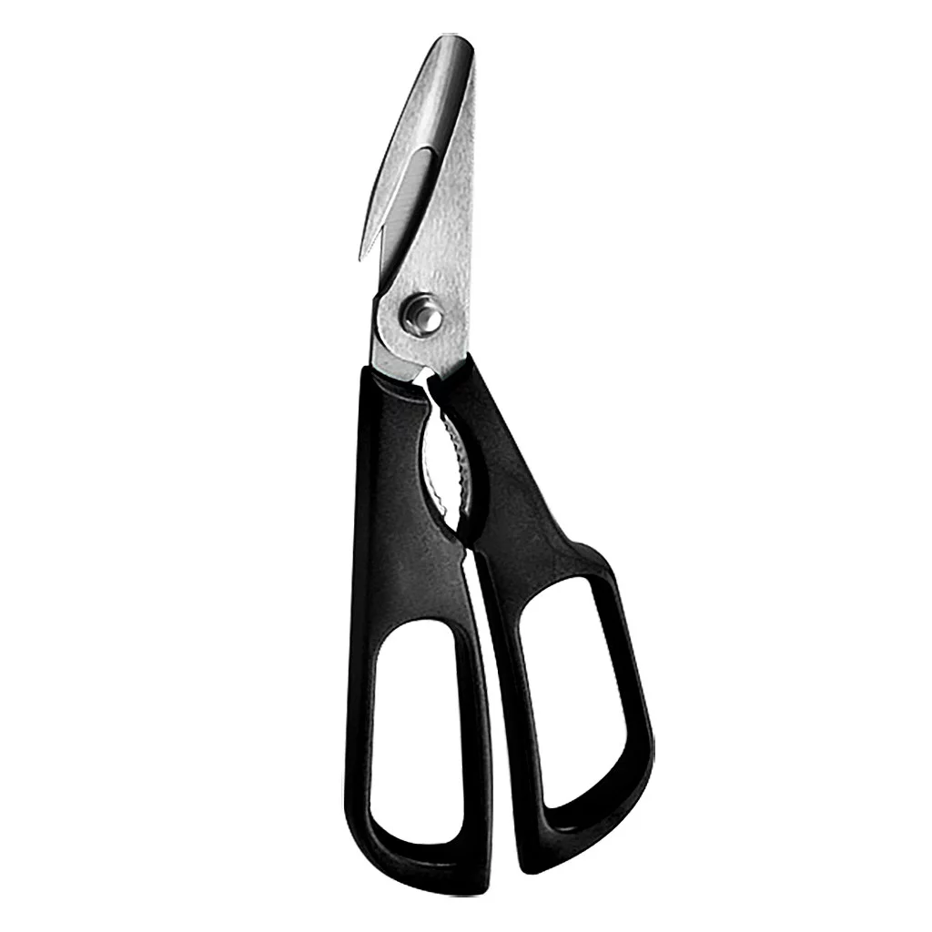ZiSUGP New Lobster Fish Shrimp Crab Seafood Scissors Shears Snip Shells Kitchen Tool Kitchenware Set Copper