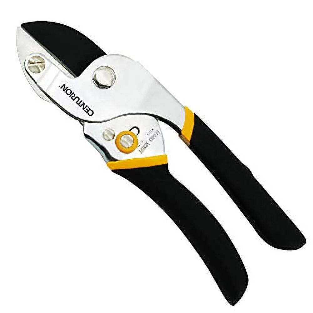 193  Steel Blade Anvil Pruner, Non-Stick Rust-Resistant Coating Blade