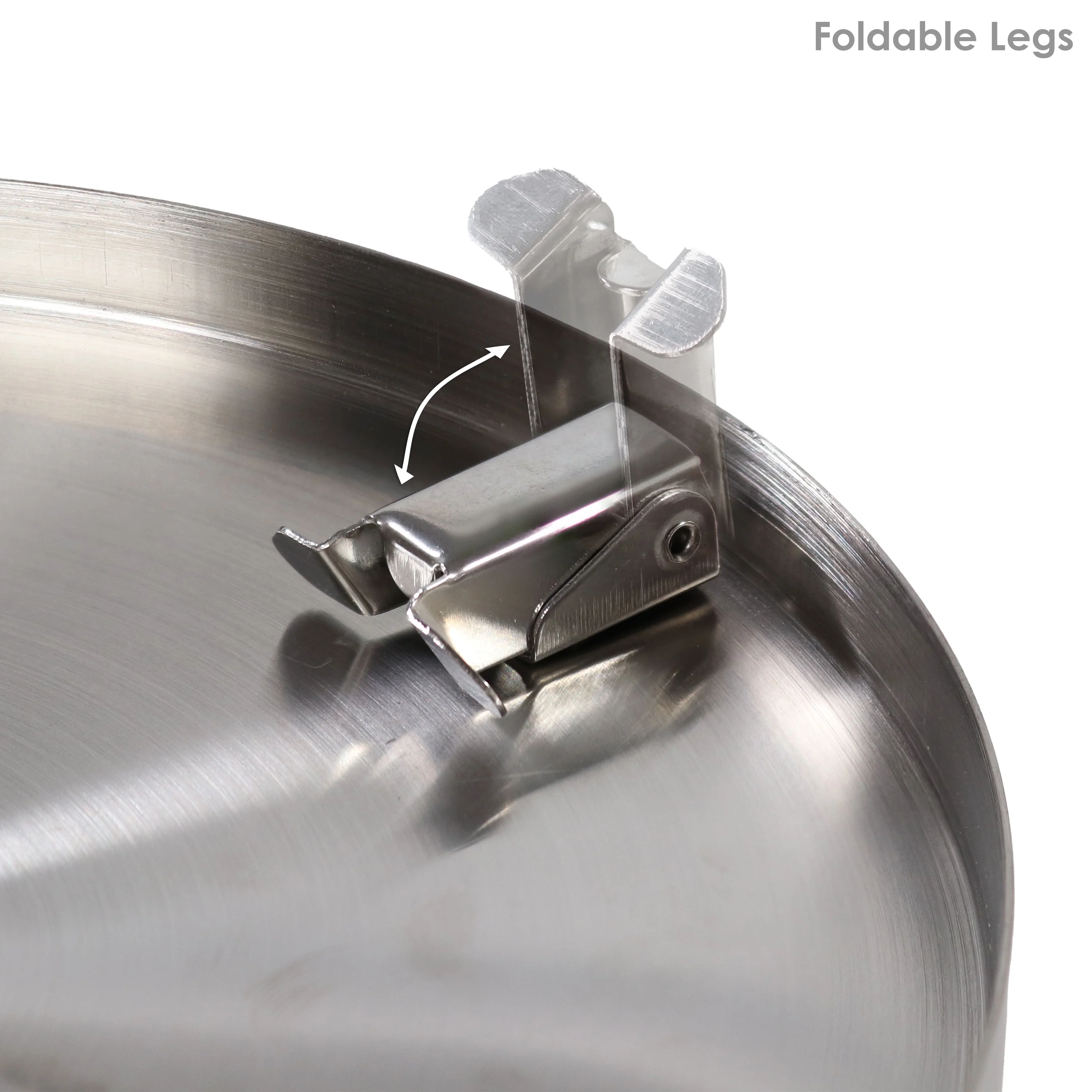 Sunnydaze Tabletop Smokeless Fire Pit with Travel Bag and Poker - White - 9.75