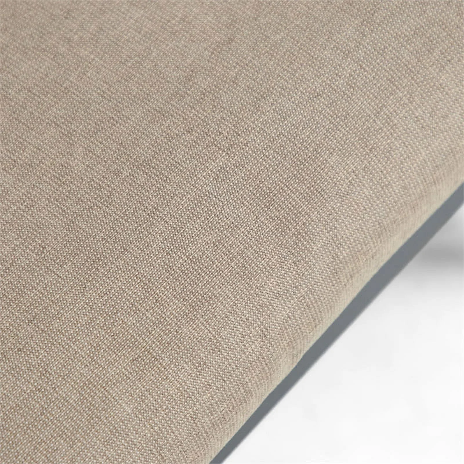 Kingfisher Lane 3-Piece Metal & Polyester Fabric Bistro Set in Black/Brown