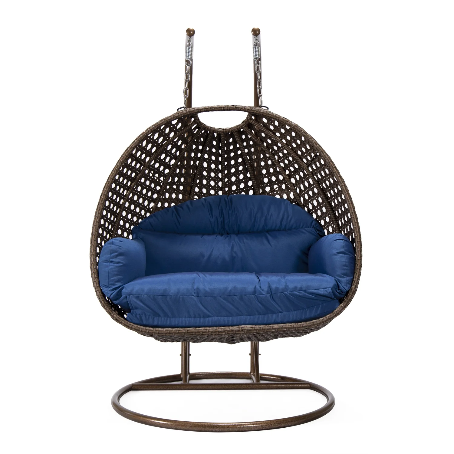 Maykoosh Dark Brown  Baroque Bonanza Hanging 2 Person Egg Swing Chair