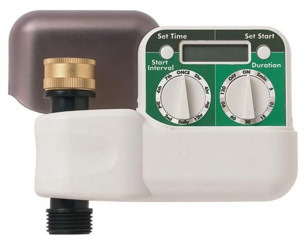 Orbit HT7 2-Dial Digital Hose Faucet Water Timer - Lawn Watering Timer - 91250