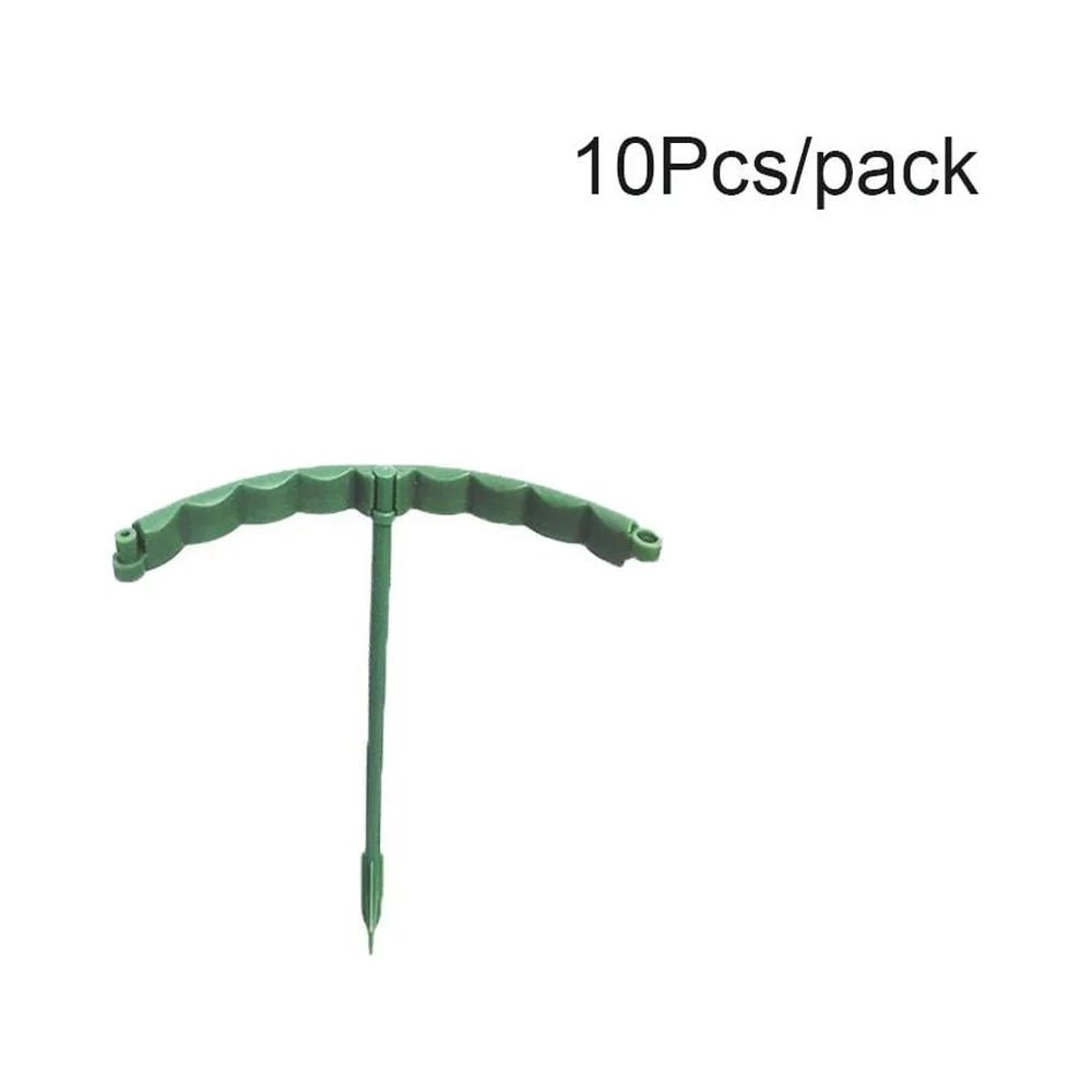 10Pcs/set Useful Detachable Reusable Racks Plant Support Climbing Trellis Support Ring Flower Pot Border Holder SMALL