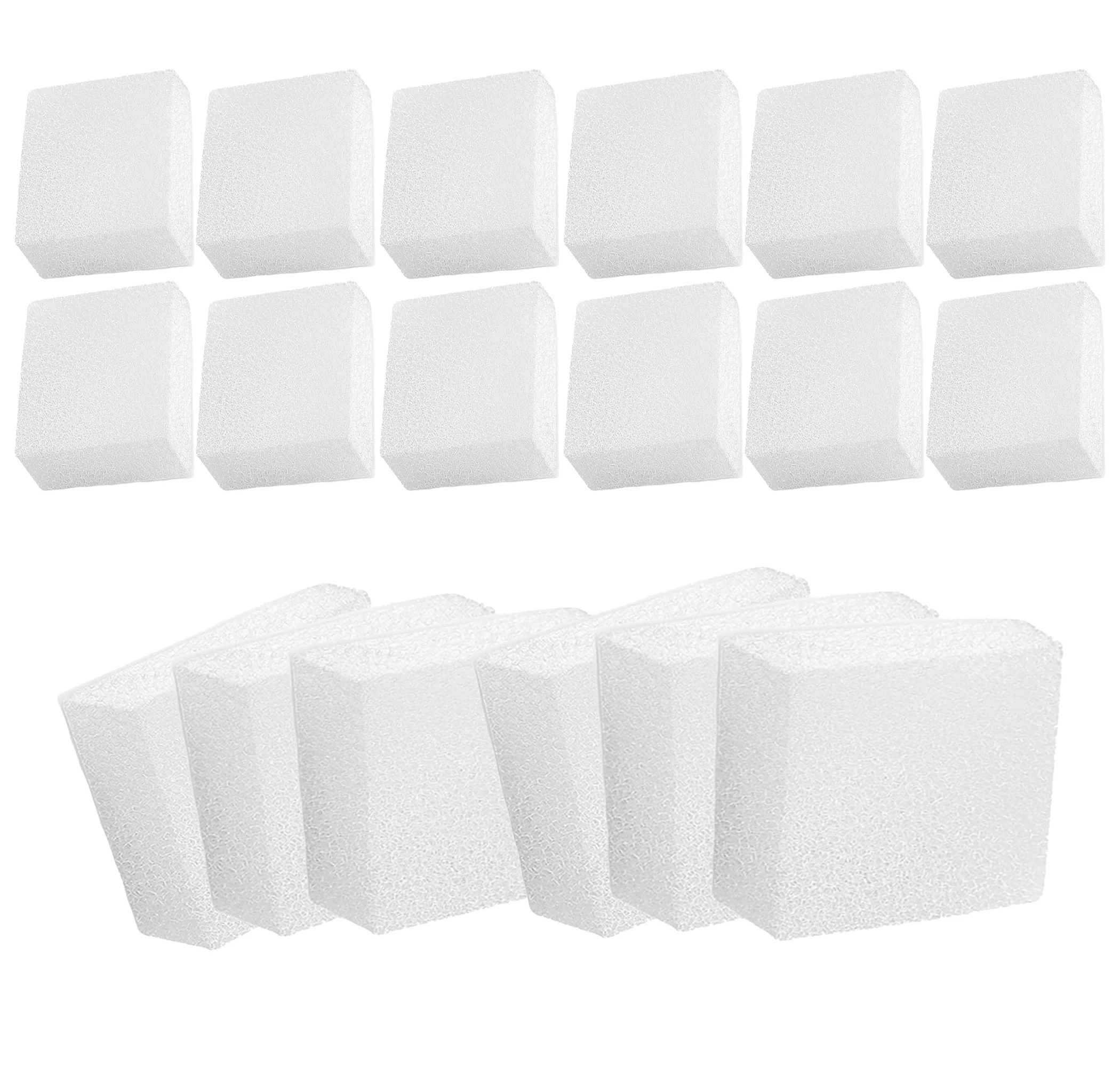 Delapan 18 Replacement Pre-Filter Sponges Fit for 67oz/2L Pet Cat Water Fountain Dog Water Bowl Dispenser