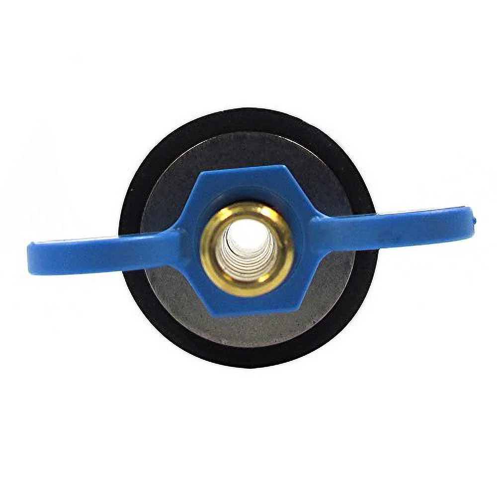 Winter Rubber Plug With For 1-1/2 Inch Pipe, With Thru Stem (1)