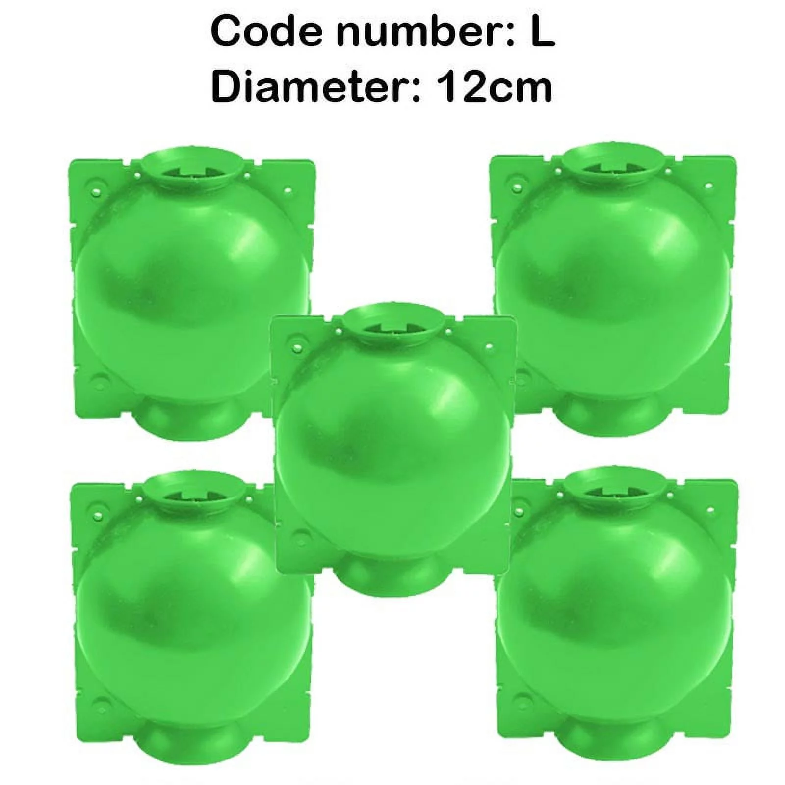 iju7gthy Large Flower Pots Outdoor 18 Inch 4th of July Rooting Device High Pressure Propagation Ball High Pressure Box Grafting