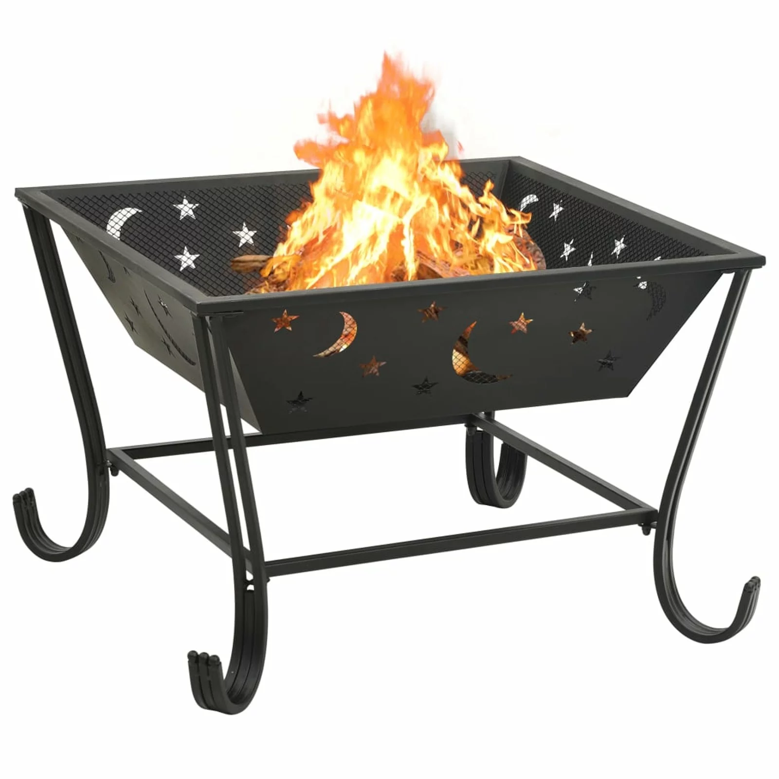 Carevas Fire Pit with Poker 24.4